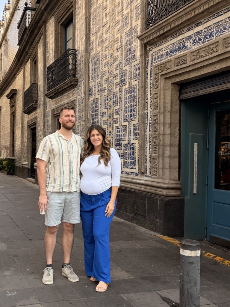 Walking around Cuauhtémoc Centro of Mexico City, Mexico, House of Tiles
