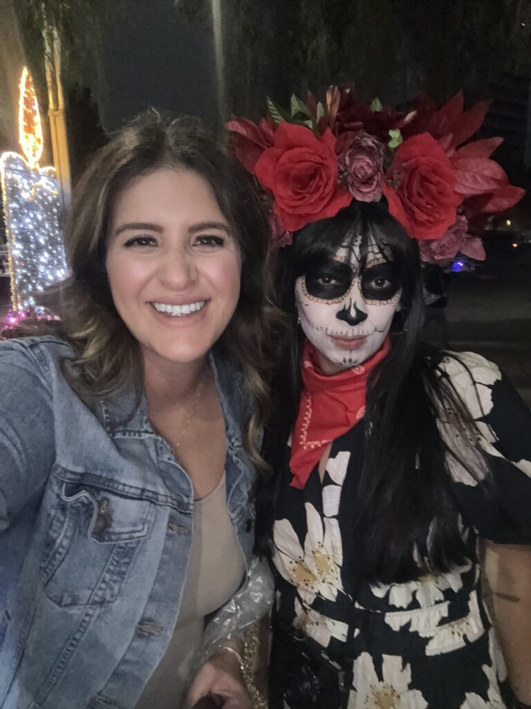 Día de los Muertos in Mexico City, meeting with our photographer