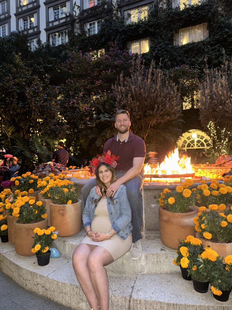 Mexico City, Mexico - Día de los Muertos photos for our babymoon in the four seasons hotel