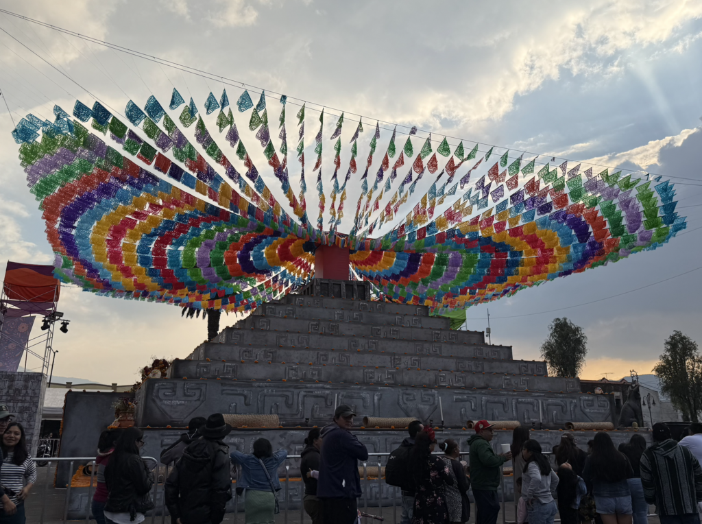 La Pulqueria in Xochimilco, Mexico, with farmers markets and street vendors