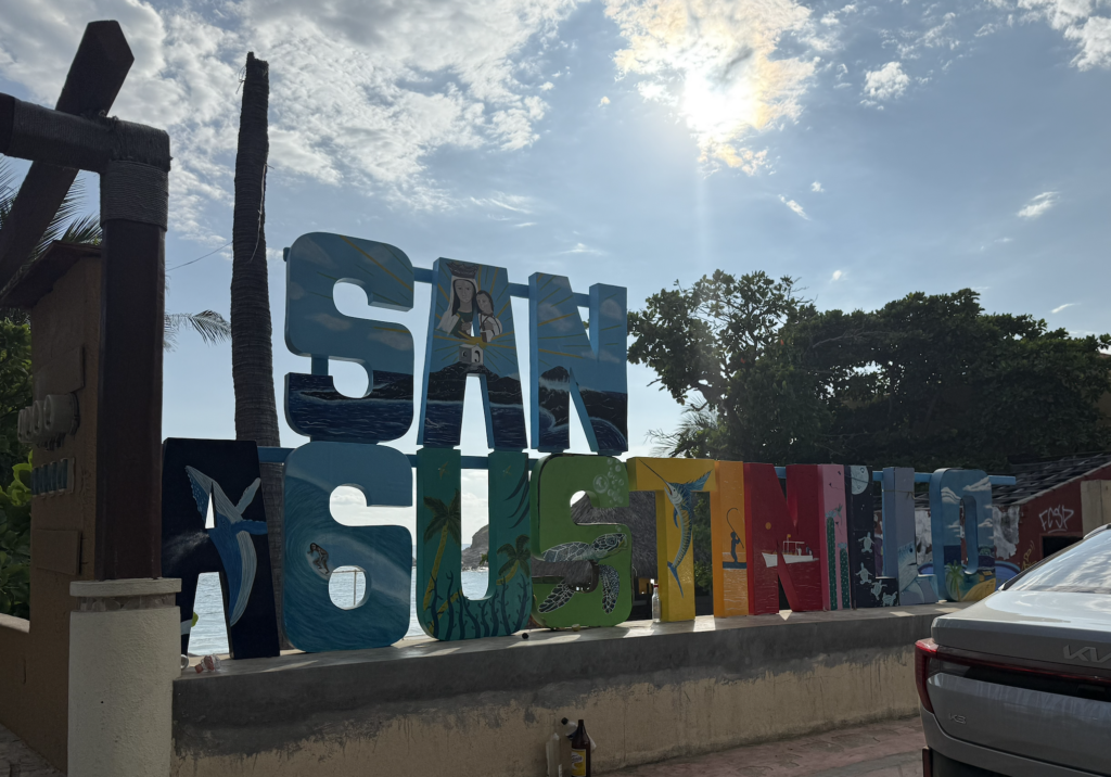 San Agustinillo beach in Oaxaca, Mexico