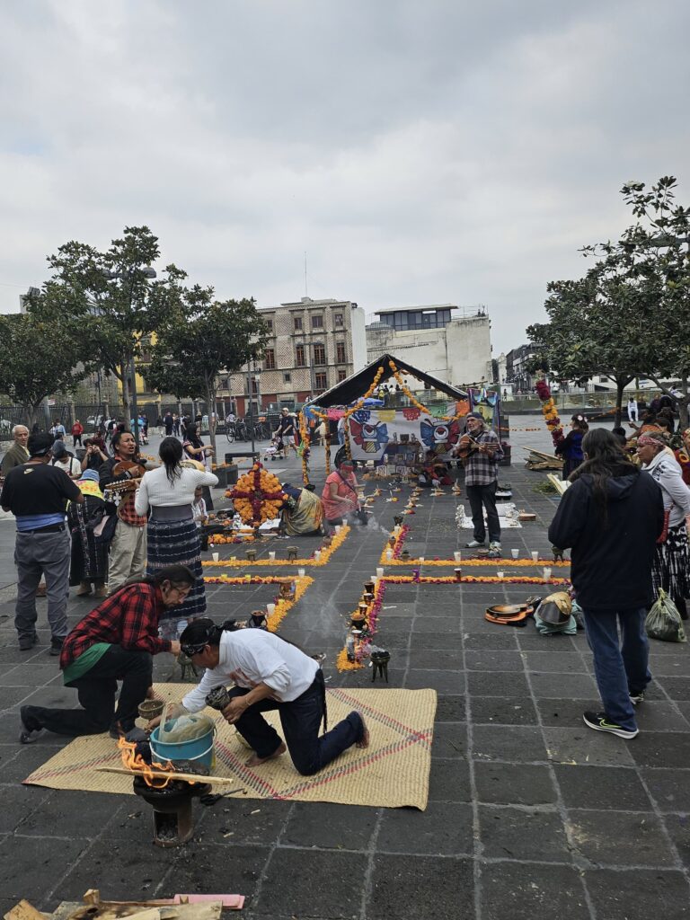 Walking around Cuauhtémoc Centro of Mexico City, Mexico